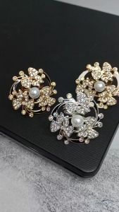 RING HIJAB MOTIF PITA MUTIARA LINGKAR KEKINIAN