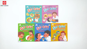 Sách Thiếu Nhi - Kỹ Năng Sơ Cứu Bằng Tranh Dành Cho Học Sinh Từ 6 - 12 Tuổi (Đinh Tị)