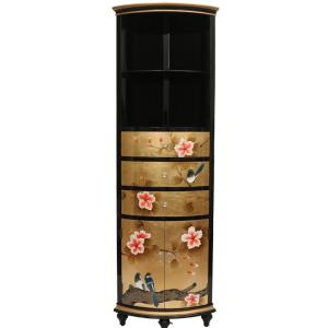 New Chinese Style Corner Cabinet