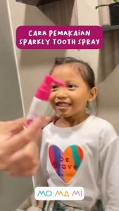 MOMAMI SPARKLY TOOTH SPRAY 20ML | Spray Perawatan Gigi Anak