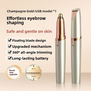 HANSANCAI | Electric Eyebrow Trimmer for Women Safety Auto Repair Anti-Injury