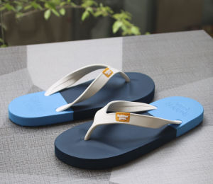 RUBBERSOUL Mens Rubber Sandals Summer Soft Bottom Anti-slip Shock Absorption New Style Beach Slippers Breathable Comfortable