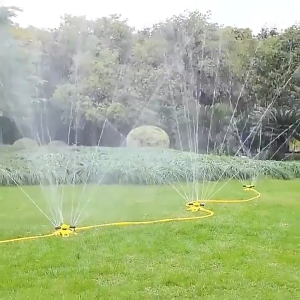 【COD- 24-hour Delivery 】Automatic Garden Sprinkler Large Area 360 Degree Rotating Lawn Sprinkler Irrigation System Sprinkler Yard Garden Supplies
