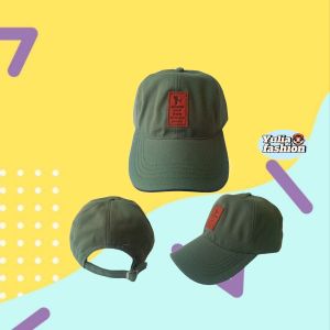 topi baseball logo ediko bahan daimaru rafel premium belakang ring besi terbaru