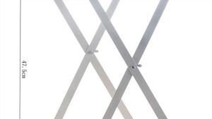 Nordic Ins Garbage Rack Household Foldable Garbage Rack Portable Outdoor Garbage Bag Storage Bracket