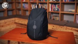 Star Field Knight Helmet Backpack Bag SKB379 With Water Resistance Material