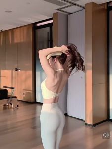 Áo Ngực Dây Đeo Padded Không Tay Cho Phụ Nữ Tập Thể Dục và Yoga
