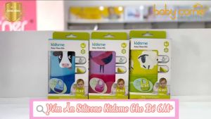 Yếm Ăn Silicone KIDSME Cho Bé