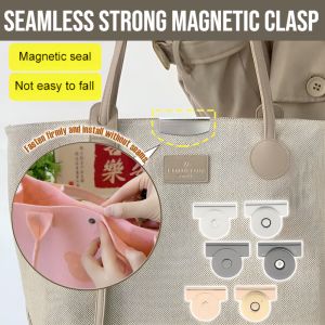 Seamless Strong Magnetic Clasp Clip On Sewing Free Magnetic Snap Button Metal Button Snap Button Handbag DIY Accessories