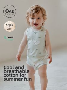 OAK FAMILY | Sleeveless Summer Baby Onesie