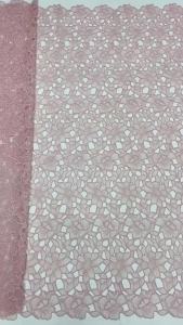 Vải Ren Voan Trắng Pháp 5 Thước Chất Lượng Cao Đính Sequin Vải Lưới Dùng May Vá Cưới Kiểu Dáng Châu Phi Họa Tiết Ren Rỗng