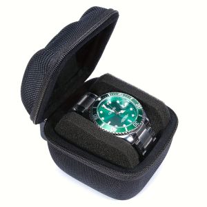 Portable Watch Storage Box with Soft Pillow and Hard Shell Design - Durable Storage Box Suitable for Large/small Watches