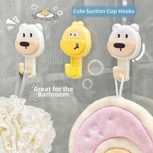 MEISITEKEKE | Cute Bear Suction Hook No Drilling