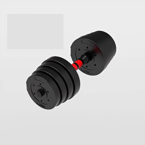 Dumbbell Set 10-40KG Octagonal Plastic Dumbbell Detachable Barbell Home Fitness Fitness Equipment Dumbbell Set
