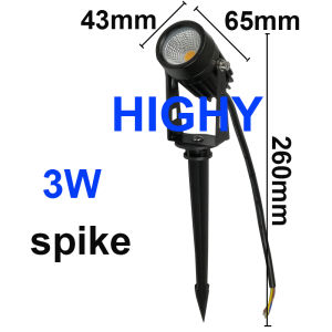 3W5W LED COB Garden Lawn Lamp Outdoor LED Spike Light Waterproof Lighting Led Light Garden Path Spotlights Landscape lighting of the villa 220V DC12V