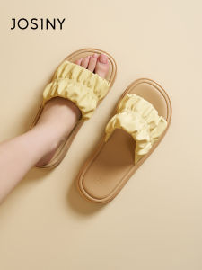 Josiny | Beautiful One-Strap Womens Flip-Flops Folded Soft Sole