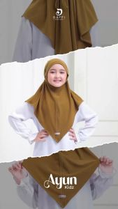 Daffi Hijab Anak Model AYUN KIDS Ory Terbaru 2023 Kekinian Jersey Premium