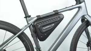NEWBOLER 100% Waterproof MTB Road Bike Triangle Bag 2.5L Cycling Tube Bag Cycling Frame Front Bag Repair Tools Pannier Bike Bag