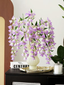 ดอกไม้ปลอม Belladonna สำหรับตกแต่งบ้าน พลาสติก ดอกไม้แห้ง ดอกไม้ประดับ ดอกไม้ตกแต่งสำหรับห้องนั่งเล่น โต๊ะทานข้าว