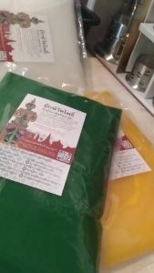 14.สูตรร้อน ยักษ์โพธิ์อโรมา นวดแก้อาการ สีฟ้าโรสแมรี่-1000กรัม (H14)