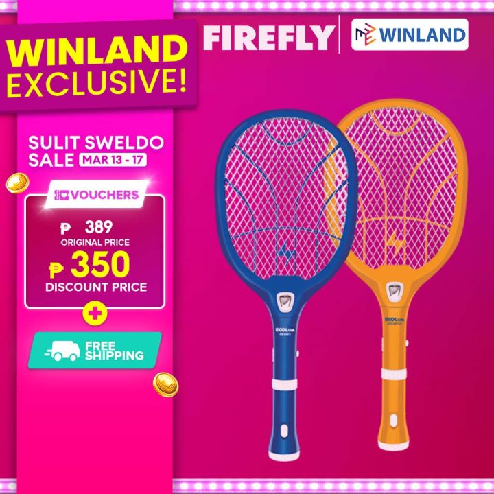 Firefly by Winland ECOLUM Rechargeable Electric Mosquito Insect Killer ...
