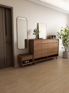 Solid Wood Shoe Cabinets Household Doorways Corridor Cabinets Indoor Doorways Porch Cabinets Shoe Racks
