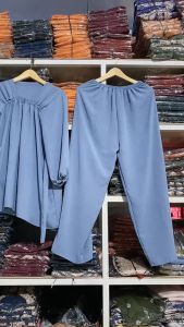 ONESET FUJI POLOS CRINGKEL / STELAN FUJI CRINKLE JUMBO TERBARU