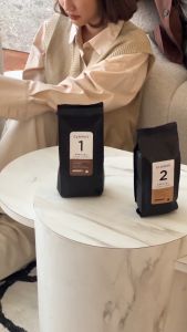 4 สูตร Minimex เมล็ดกาแฟ Coffee Beans 500 g. 1 ถุง