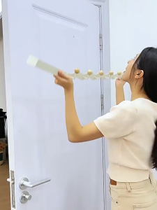 *SG SELLER* 4-6 Hooks Behind of Door Organizer|Space Saving|Cap Bag Key Hanger