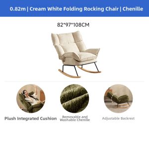 Foldable Reclining Swinging Armchair
