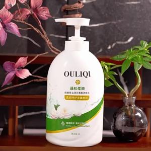 Camellia Scent Shampoo for Volume and Smoothness with Long-lasting Fragrance OULIQI