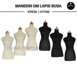 MANEKIN DM WANITA LAPIS BUSA TEBAL