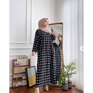 (GRATIS ONGKIR) GAMIS RAYON AYU terbaru kekinian (Bisa COD atau Bayar Ditempat)
