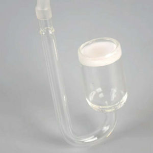 Mini Glass CO2 Diffuser for Aquarium Water Grass Tank Bottle Diffuser Generator Fog Maker Pet Aquatic Equipment Glass Material