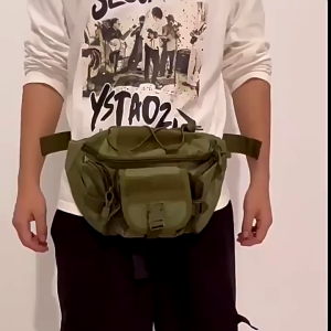 Multi Function Men Waist Bag Sports Outdoor Camping Waist Bag Tactical Pouch Fanny Pack For Travel