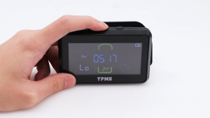 TPMS Solar powered Car Tyre Pressure Monitor Tire Pressure Monitoring System  with 4 External Sensors Car accessories