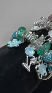 GELANG SILVER 18K / WOMEN SILVER BRACELET / STAINLESS STEEL / ADJUSTABLE LENGHT #S05