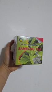 SGB Sambong Tea Original (20 Tea Bags) | All-Natural Blumea Balsamifera Herbal Tea Leaf Drink for Kidney Stone Support Detox & Urinary Tract Care | FDA Registered