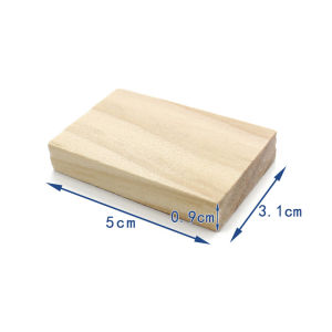 10 Pieces Pine Wood Blocks Handmade DIY Small Wooden Building Blocks Handcraft Materials Pads Star of Thousand Waters Official Store