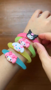 Gelang Sanrio Anti Nyamuk Gelang Sanrio Glow In The Dark Sanrio Mosquito Repellent Bracellent