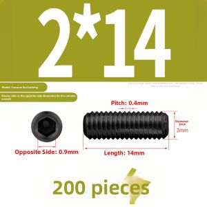 BAIRUITE | High Strength Concave End Pointed Hex Cap Screw
