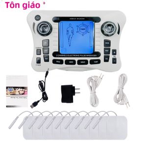 12 Chế Độ Máy Kích Thích Cơ EMS Máy Mát Xa Xung Điện TENS Với Cường Độ Có Thể Điều Chỉnh Để Giảm Đau Giảm Viêm Và Tăng Cường Lưu Thông Máu
