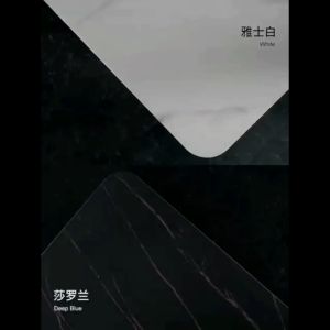 Leisure Catering Table and Chair Coffee Marble Western Restaurant Hotel Public House Rock Semi-circle Rectangular Table