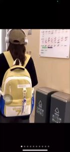 CJY BAGS#2911 WOMENS BAG NYLON MATERIAL 16INCH SCHOOL BACKPACK FOR WOMEN