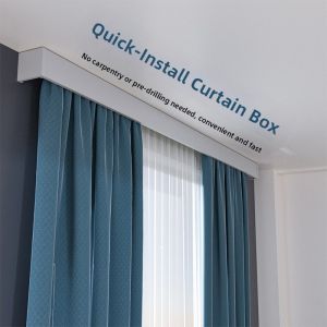 SHELIANKE | Custom-made Single Track Curtain Rail
