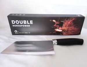 Pisau Golok Stainless Steel Gagang Hitam Golok Daging
