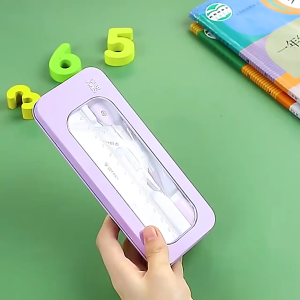 7pcs Compass and Ruler Set Specific Drafting Drawing Mutifunctional Geometry Math Drawing Stationery for Students