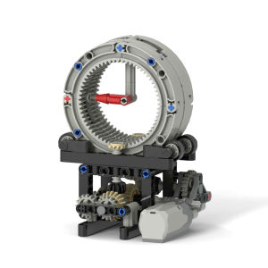 XIAOXIAOGONGCHENGSHI | Educational Suspended Needle Gear Assembly Robot