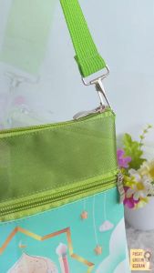 Sling Bag 2 Ruang Tas Lebaran Anak Tas Selempang Fitrah Lebaran Karakter