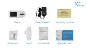 NGTeco Cloud-Based Attendance Machine Face Recognition Time Clocks Remote Control iOS/Android App